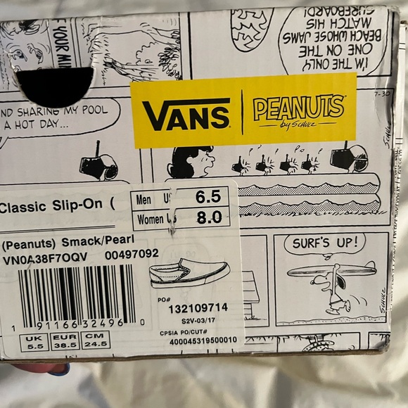Vans Shoes - Peanuts Vans